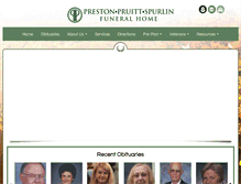 Tablet Screenshot of preston-pruitt.com